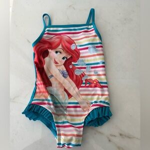 Disney Little.Mermaid One piece swimsuit Size4